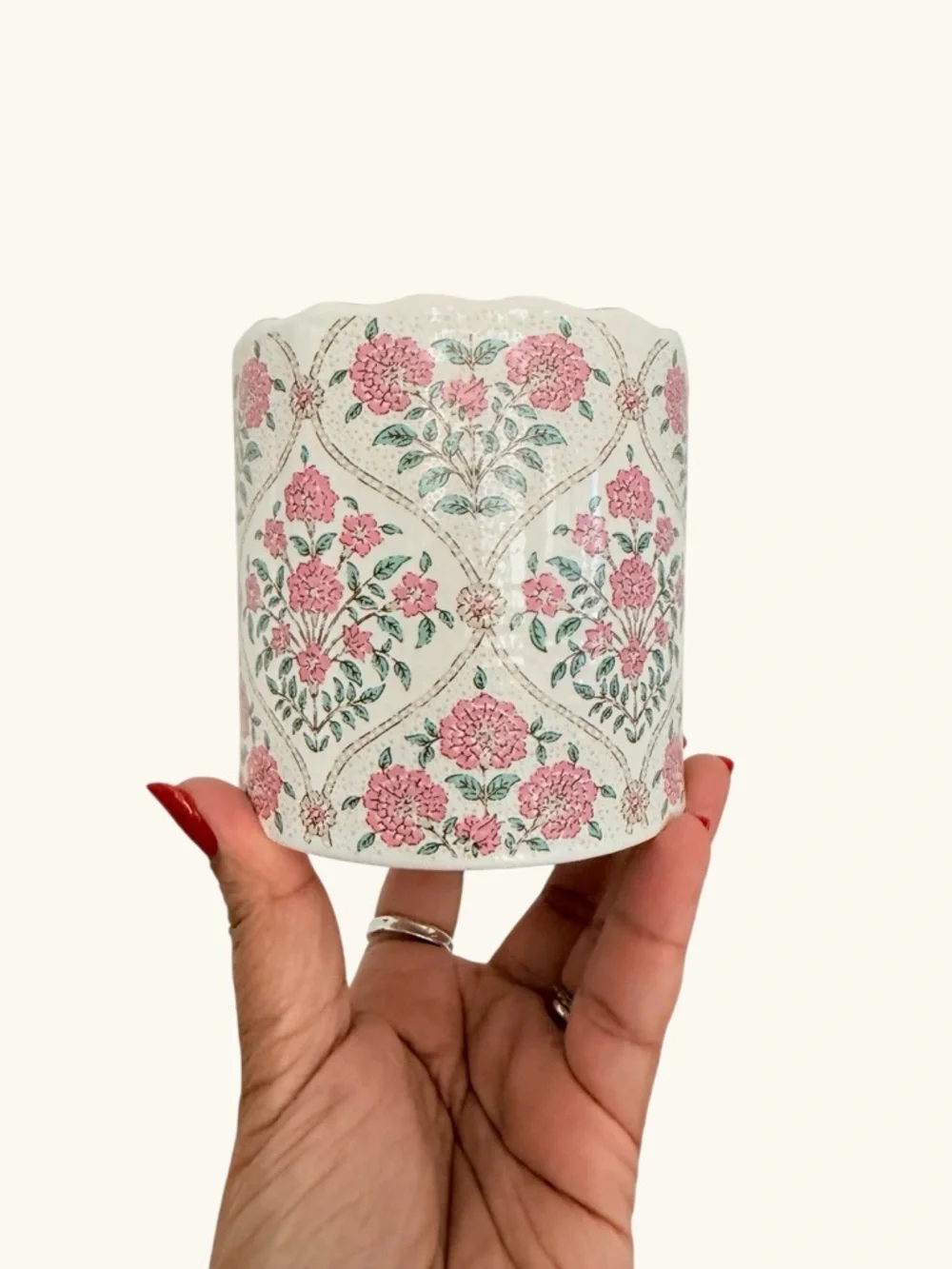 Delphine Bergamot Oakmoss Decorative Soy Blend Scented Candle